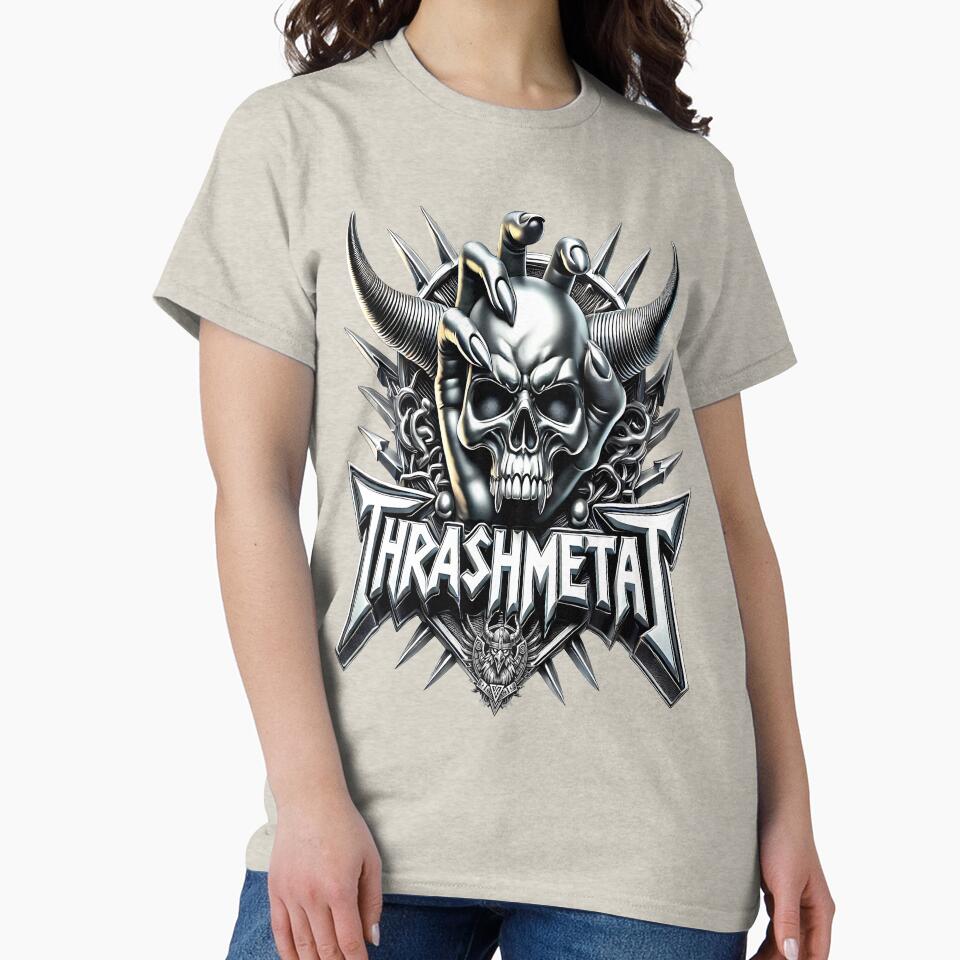 Thrashmetal Reach for the Silver Death Mask Writing by Segasprojects