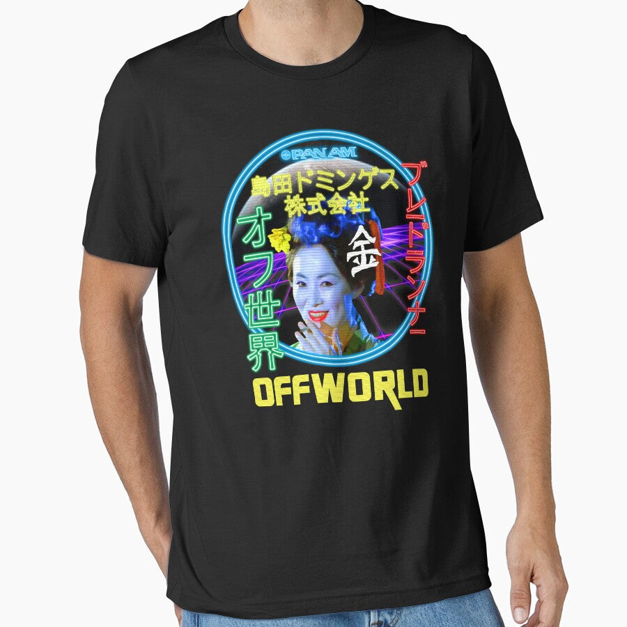 Off-World Blimp Neon Spectacular by Candywrap Studio