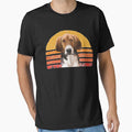 American Foxhound Vintage, Retro American Foxhound Sunset, American Foxhound Mom, American Foxhound by BenjaminEvansf