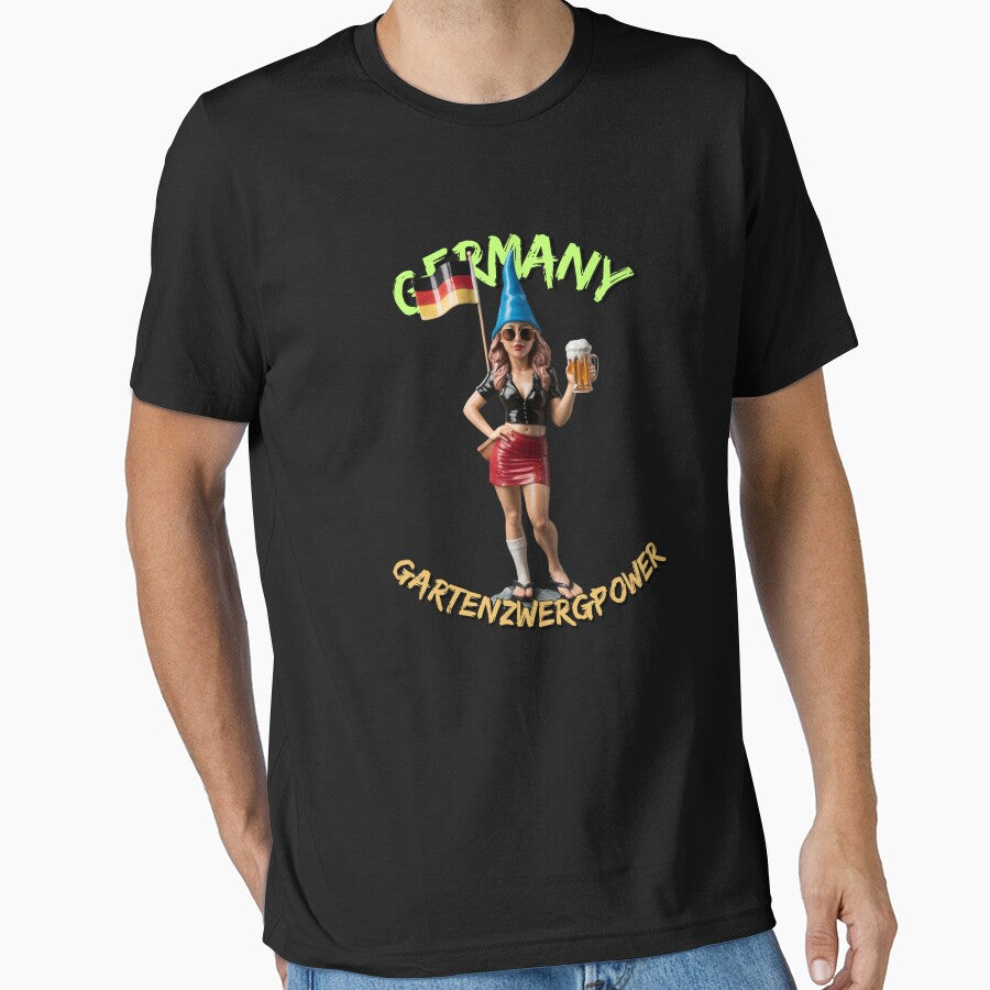 Garden Gnome goes EM - Garden Gnome Power 16 by Toms Tee
