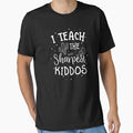 I Teach The Sharpest Kiddos Teacher T-Shirt Kids Cactus Pun by 14thFloor