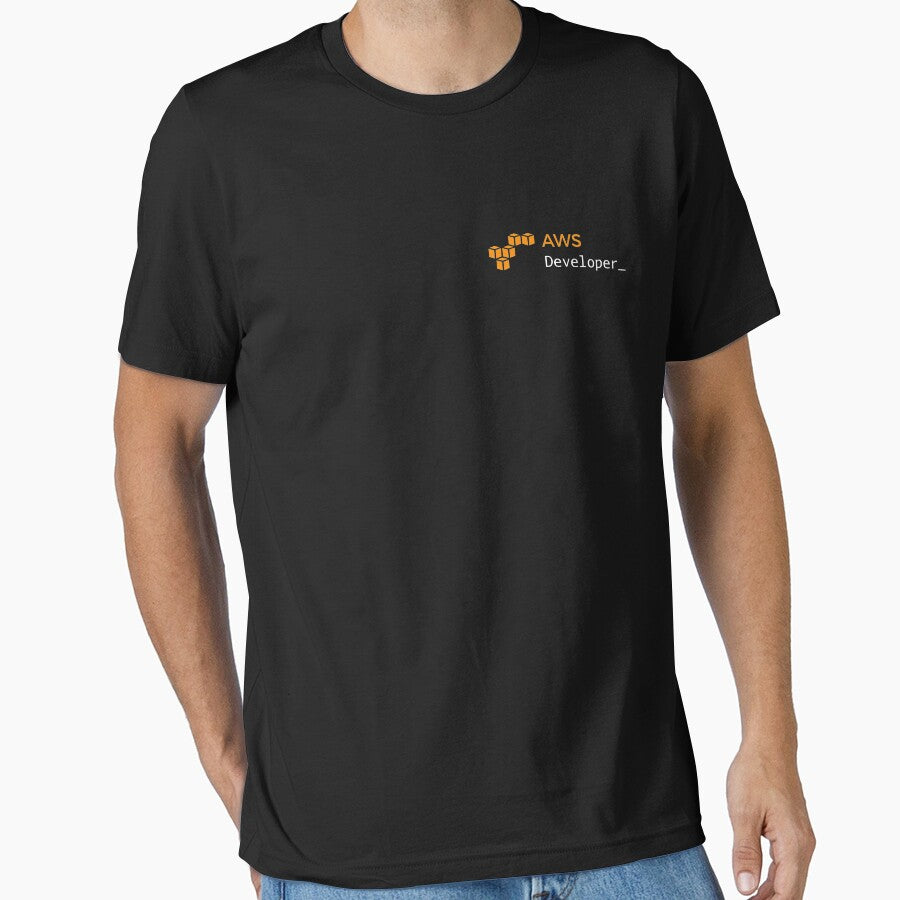 Developer T-shirt - Amazon Web Services by Lukiane