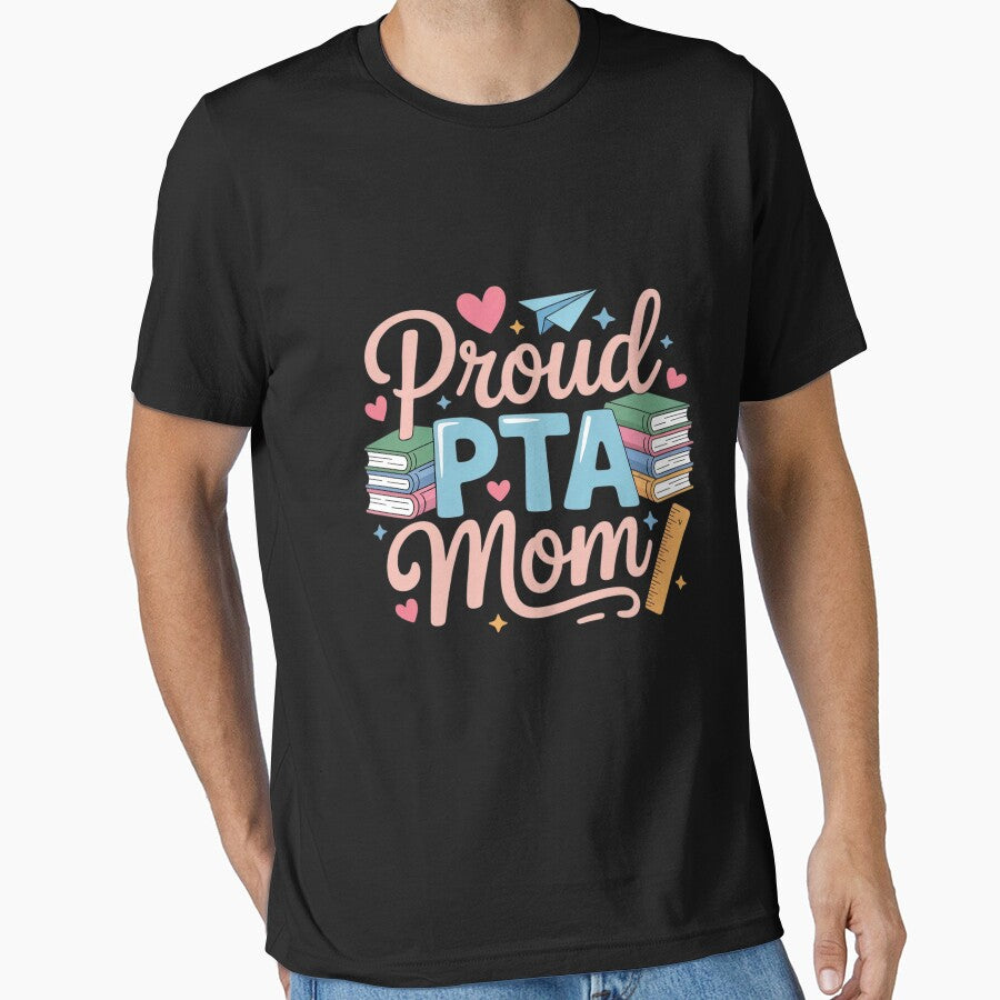 Funny school event volunteer meeting women Proud PTA Mom by KingsLife1994