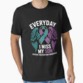 Wear Teal & Purple I Miss My Son Suicide Prevention by MelSurf