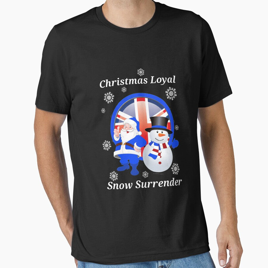 Christmas Loyal Snow Surrender Lightweight by voluminousthink