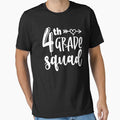 4th grade squad, Back to school hand lettered, first day of school Kindergarten, Teacher gift by ShutterKapan