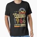 Vintage 1966, 60th Birthday Gift Distressed Design by FernaRoje