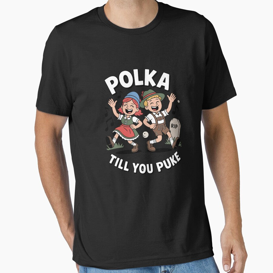 Polka Till You Puke Oktoberfest Dance by ShelFisher