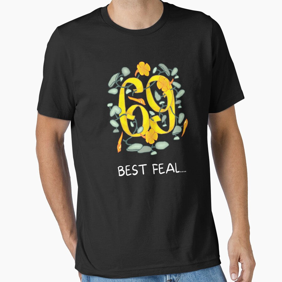 best feel number 69 position gives you best feel sex position sticker and shirt. by haideralibhai