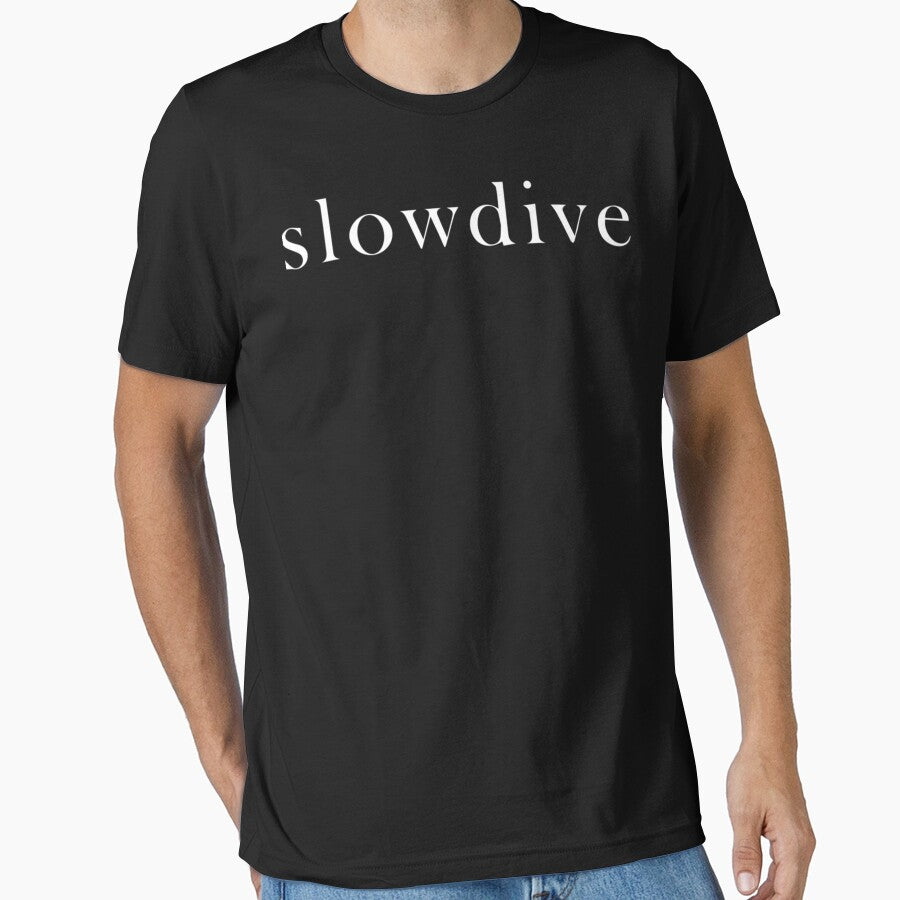 slowdive band logo white Classic T-Shirt by DavidKohler