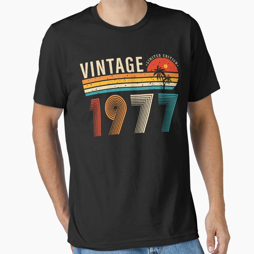 45 Years Old Vintage 1977 Limited Edition 45th Birthday by NabShirts ⭐⭐⭐⭐⭐