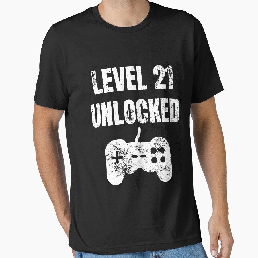 Level 21 Unlocked 21st Birthday Entering Adulthood by MagicArtworks