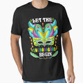 Mardi Gras Mask Women Men Let The Shenanigans Begin by JodyBoling