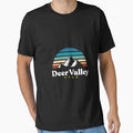 Deer Valley Utah Usa Ski Resort 1980S Retro by llcockroge