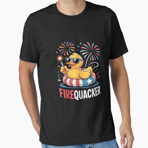 4th of july duck firequacker patriotic fourth of july by mariazin