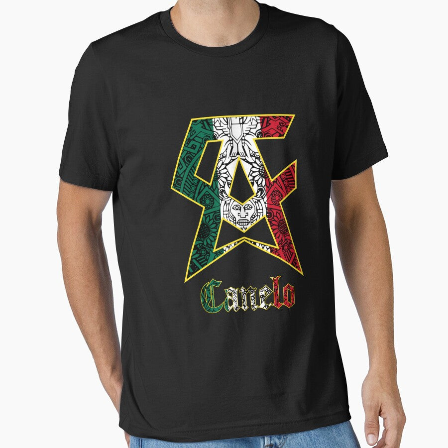 Canelo Boxing Mexican Style Mexico Saul Alvarez Logo Symbol unisex shirt by Lukifo-Mission