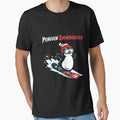 Penguin Snowboarder by Merchifyme2000