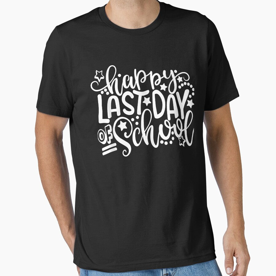 Happy Last Day Of School Teacher Student Graduation Kids by AdrienDierckx