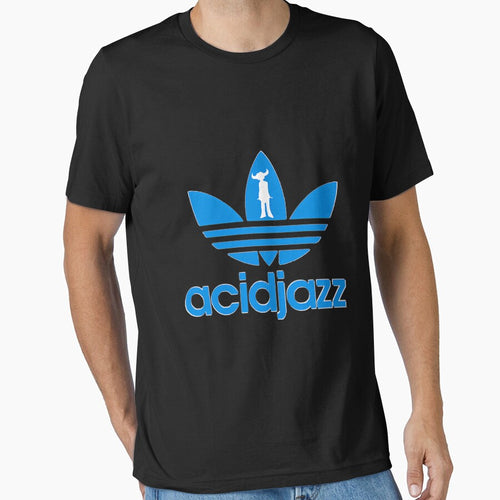 Acid Jazz Jamiroquai Blue White by AdiaaJones
