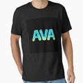 Custom Name Ava by Gabriela McDaniel