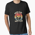 Music Is My Happy Place Musician Outfit EDM Music Lovers DJ by MicanCuteStore
