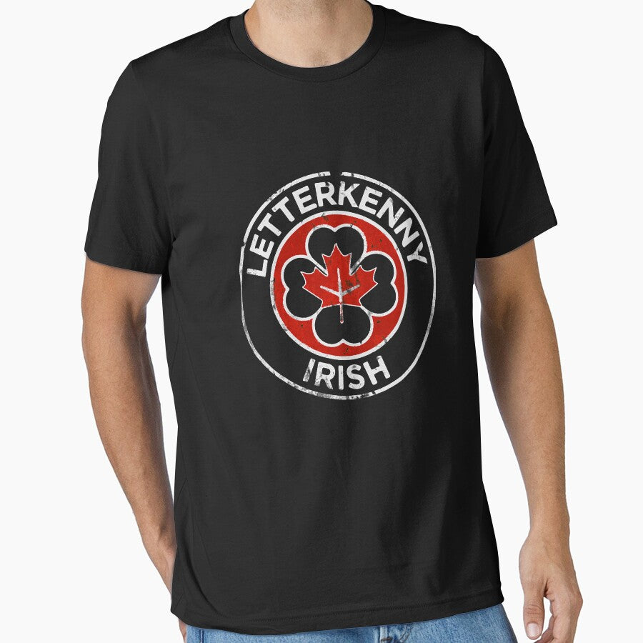 Letterkenny Irish logo white and red vintage by TerryerElliott