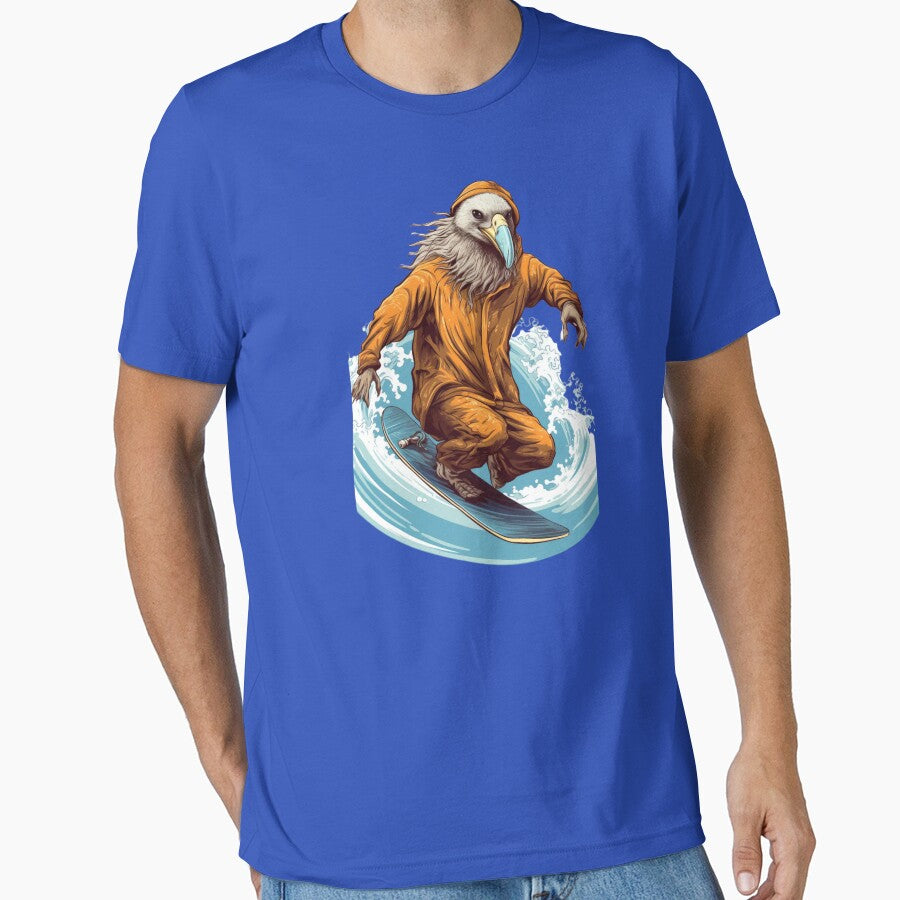 Andy the Surfer Albatross by Toms Tee