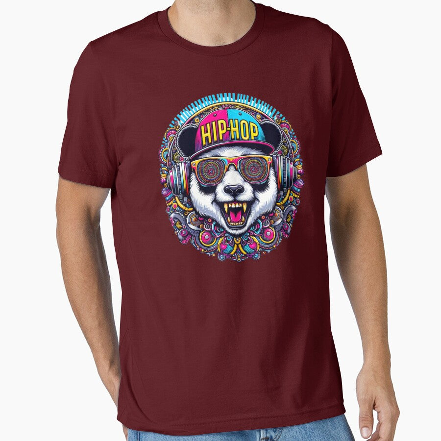 Hip hop panda by Toms Tee