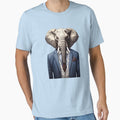 Elephant Elegant by Toms Tee