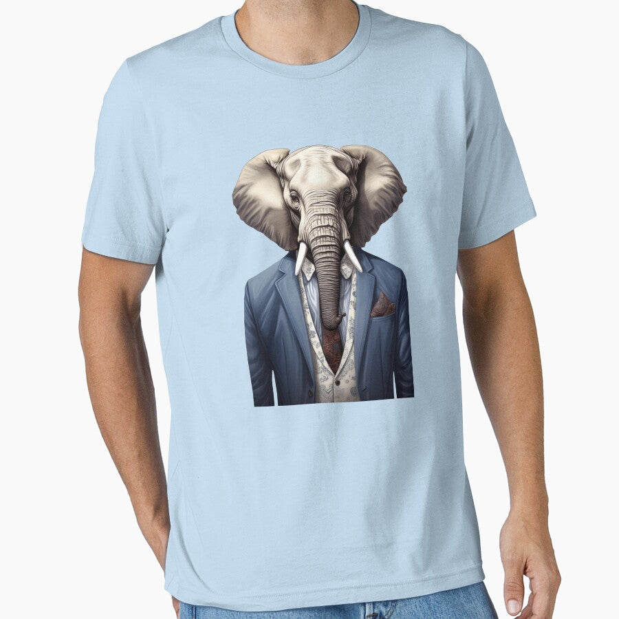 Elephant Elegant by Toms Tee