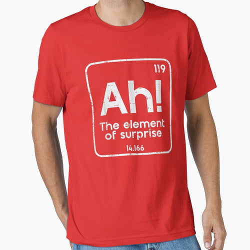 Ah The Element of Surprise Funny Saying Meme by Serdinas