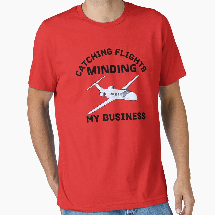 Catching flights and minding my business by Allentee