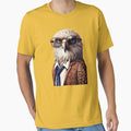 Eagle with sunglasses by Toms Tee