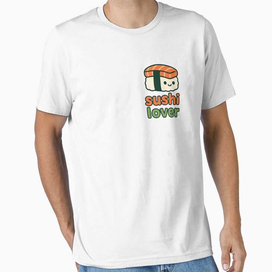 Cute Sushi Lover Funny Japanese Food Design by RedCircleArt