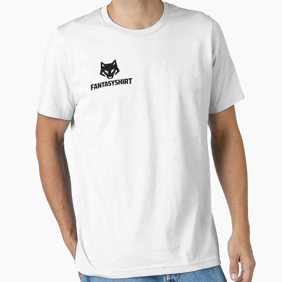 Fantasy Shirt Wolf Logo – Minimalist Gym & Streetwear Design by Fantasy shirt