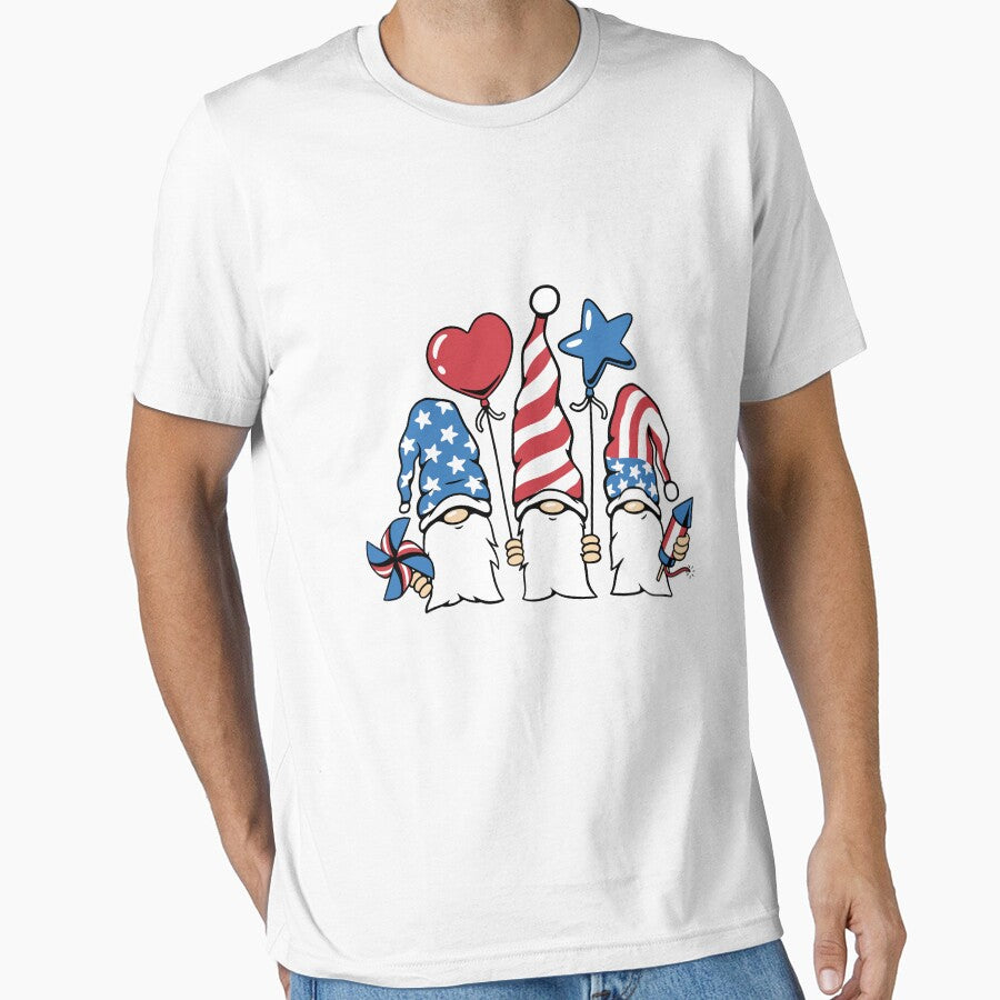 Independence Day Gnomes by bennetthuskers