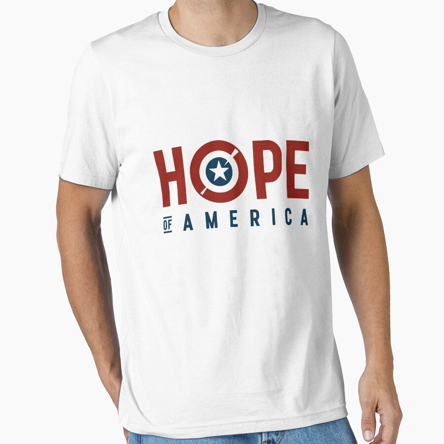 Hope of America Shirt, Patriotic USA by RamneekFraty