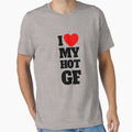 I Love My Hot GF Red Heart I Love My Hot Girlfriend Gear by DynamicDesign