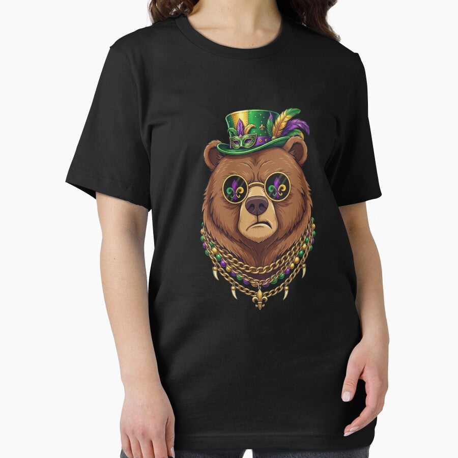 Mardi Gras Bear New Orleans Party by CORJIDOG-ART