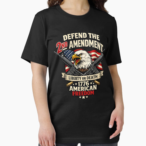 2nd Amendment Patriotic Eagle Freedom Vintage USA Graphic by SidTastic