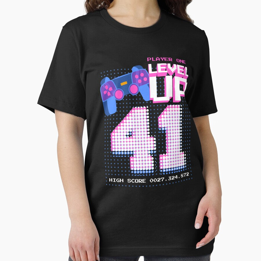 Player One Level Up 41 by patternprint1