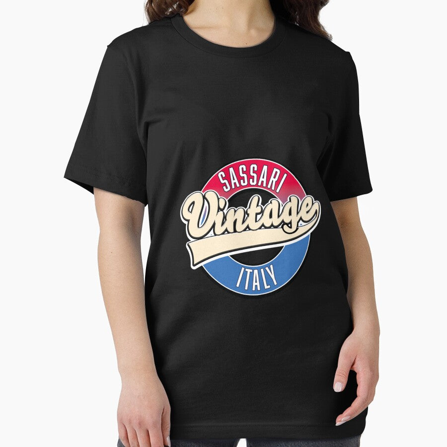 Sassari Italy vintage style logo by BenjaminNix
