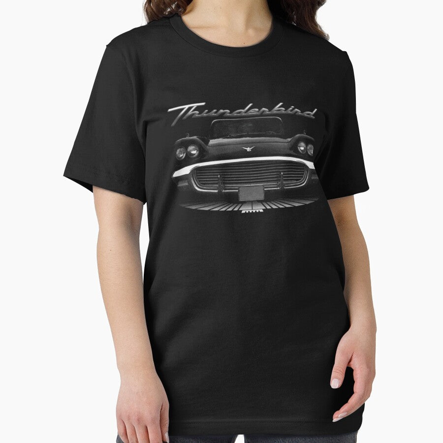 1959 TBird Two Side Black Classic Guys  Unisex Tee Team T-Shirts New Style Shirt For Girls Unique T-Shirts Print On Demand by kreisonlyny