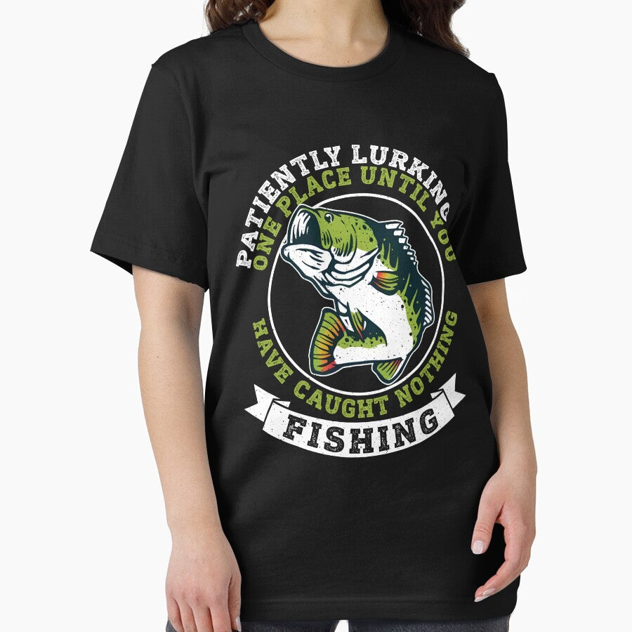 Patiently Lurking Until Caught Nothing Funny Fishing by aboythmpstko