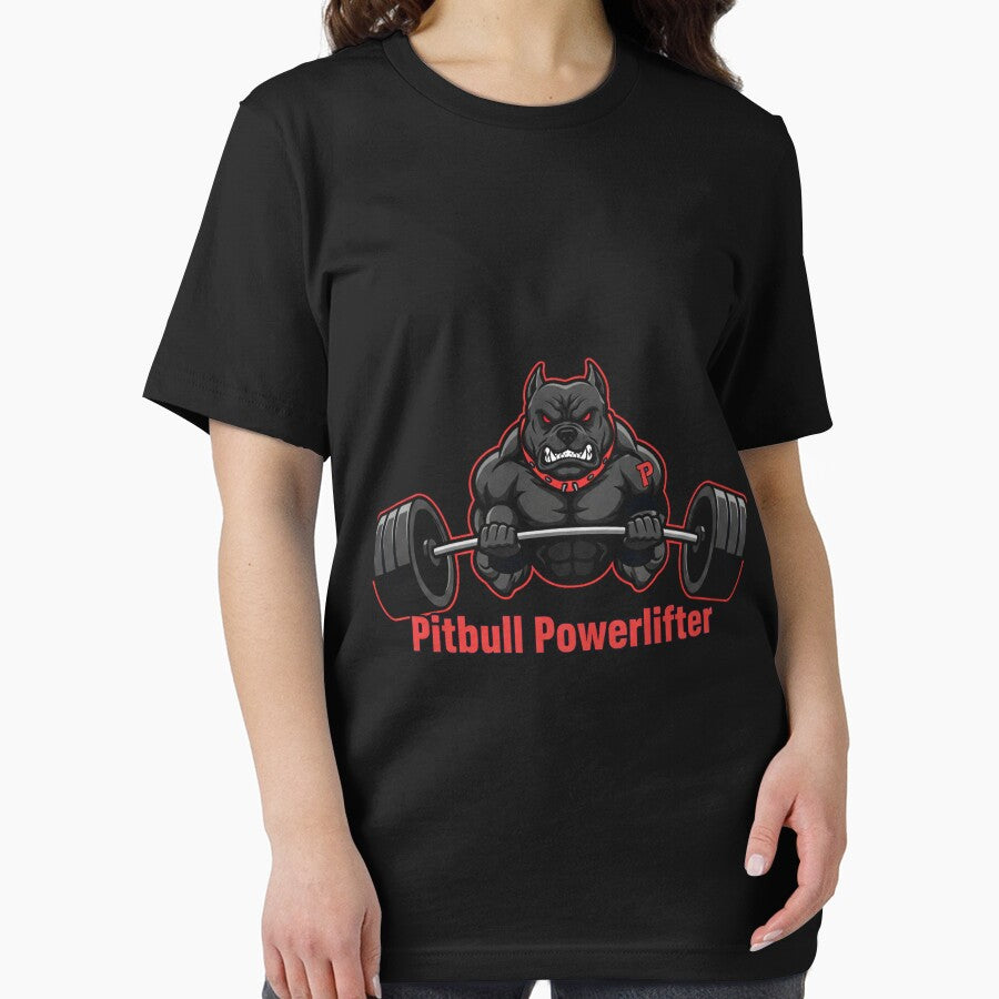 Pitbull Powerlifter by Merchifyme2000