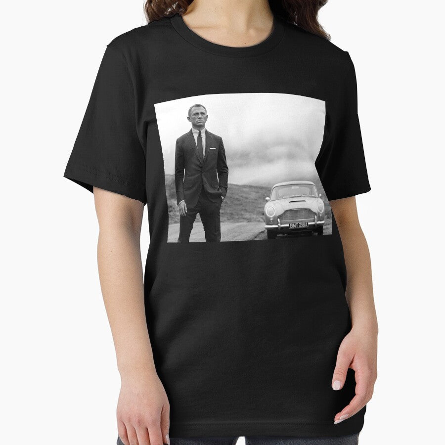 Daniel Craig, Black and White, Vintage Art by englpsigoea