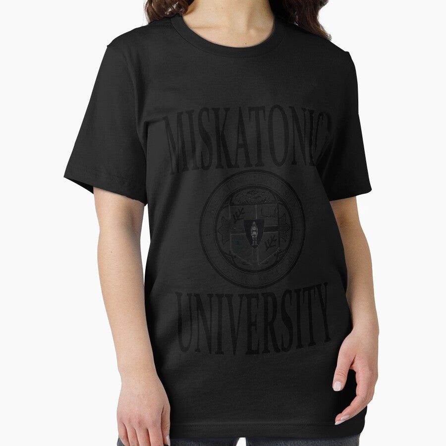 Miskatonic University Logo with Text by vigensdrist1