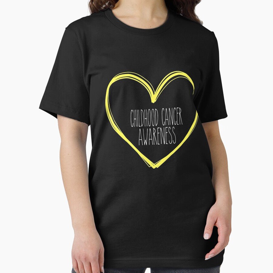 Childhood Cancer Awareness Heart Support by alliancepowerfu