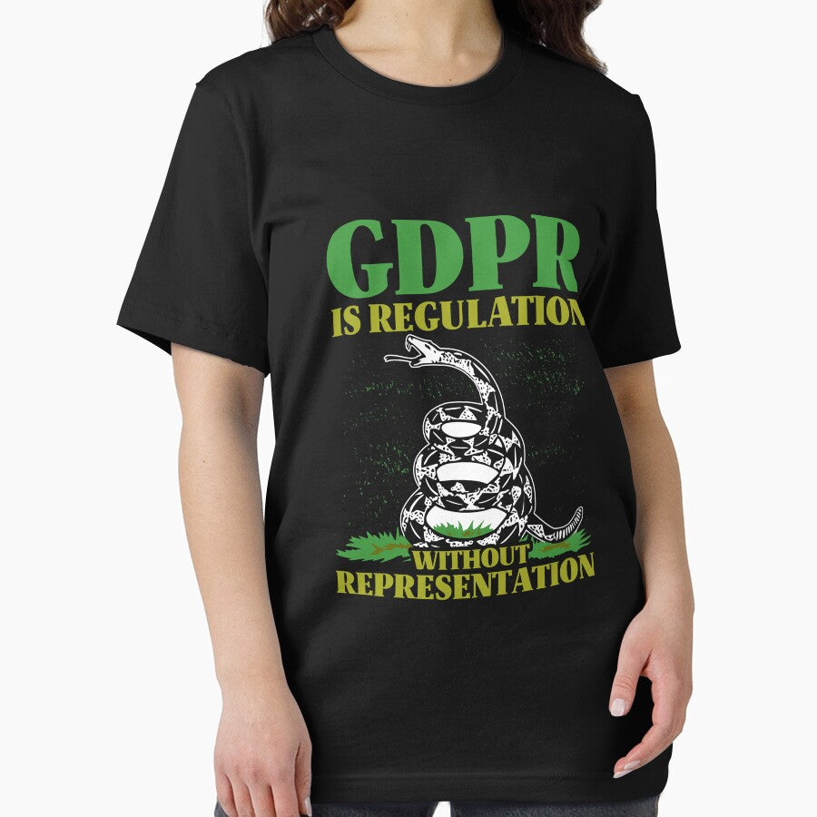 GDPR is Regulation without Representation by Gold Wings Tees