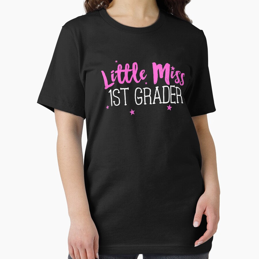 Little Miss 1st Grader Shirt Back to School by 14thFloor